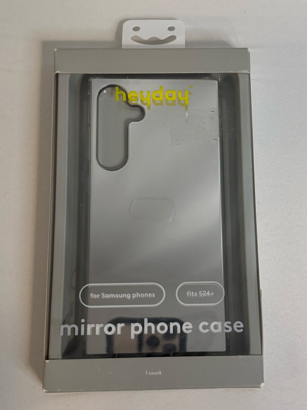 heyday Silver Mirror Phone Case for Samsung S24+